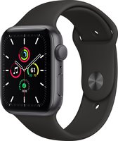 Apple Watch SE Apple Watch 44 mm Zwart