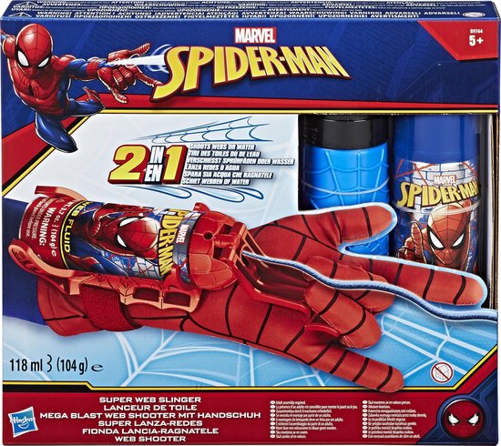 Speelfiguur Spider-man Super Web Slinger - Hasbro