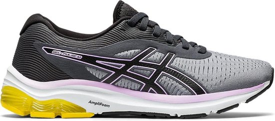 asics grey and pink