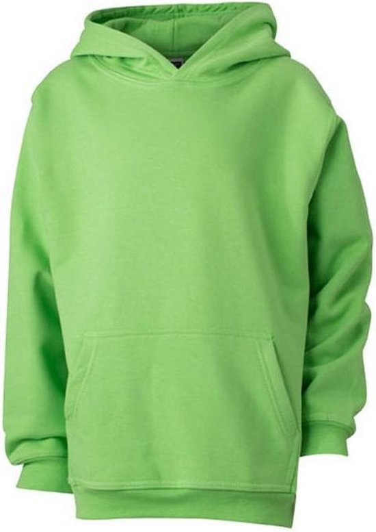 James et Nicholson Hoods Enfants/ Enfants Sweat - shirt (vert lime)