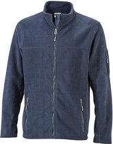 James and Nicholson Heren Werkkleding Fleece Jas (Marine/Navy)