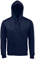 SOLS Unisex Volwassenen Spencer Hooded Sweatshirt (Franse marine)