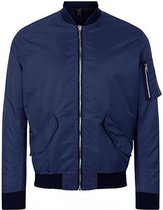 SOLS Unisex Rebel Fashion Bomber Jacket (Franse marine)