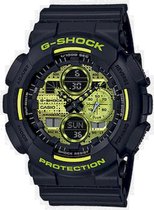 Casio G-Shock GA-140DC-1AER Horloge - Kunststof - Zwart - Ø 50 mm