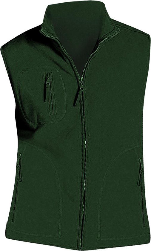 SOLS Noorwegen Unisex Anti-Pill Fleece Bodywarmer / Gilet (Bosgroen)