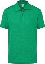 Fruit of the Loom Kinderen/Kinderen Unisex 65/35 Pique Polo Shirt (Heathe Groen)