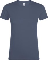 SOLS Dames/dames Regent T-Shirt met korte mouwen (Denim)
