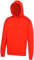 Awdis Unisex College Hooded Sweatshirt / Hoodie (Zonsondergang Oranje)