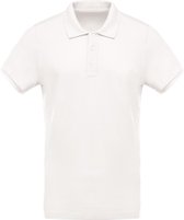 Kariban Menselijk Biologisch Pique-Pique-Poloshirt (Crème)