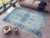 Vintage vloerkleed Luther - blauw 160x230 cm