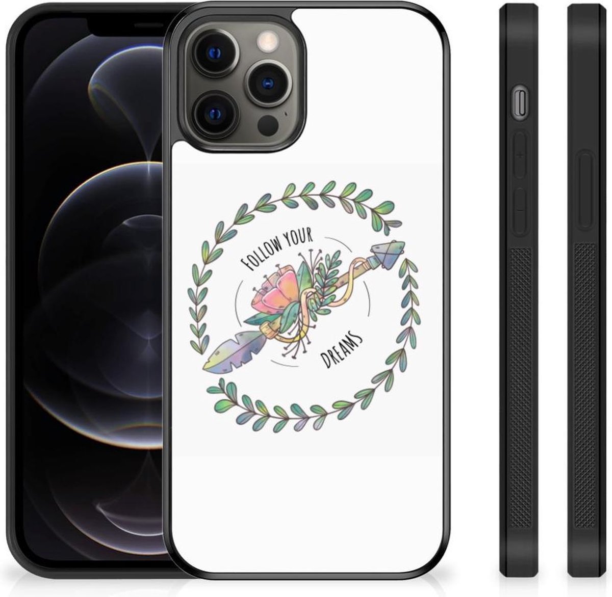 iPhone 12 Pro Max Bumper Hoesje Boho Dreams