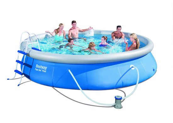 Bestway Fast Set Pool 4.57M x 84cm | bol