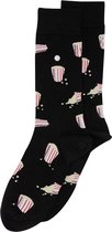 Alfredo Gonzales Sokken Popcorn Socks Zwart Maat:XS (35-37)