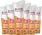 L'Oréal Paris Elvive Dreamlengths Haarconditioner - Rapid Reviver - 6 x 180 ml