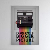 Walljar - Bigger Picture - Muurdecoratie - Poster met lijst