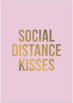 Wenskaart - Social Distance Kisses