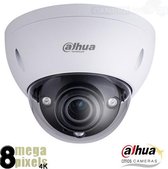 Dahua Ultra PRO Beveiligingscamera - CVI Camera - Dome Camera - 4K - 50m Nachtzicht - Motorzoom - WDR - Smart IR - Vandaalbestendig