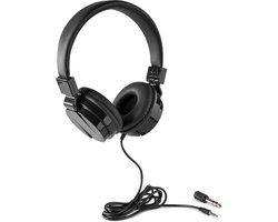 DJ koptelefoon - Vonyx VH120 DJ hoofdtelefoon - on-ear - inklapbare oorschelpen - voor beginnende en gevorderde DJ's - Zwart