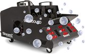 Rookmachine & Bellenblaasmachine - BeamZ SB2000LED rook & bellenblaasmachine in één met RGB LED's