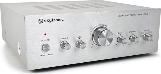 SkyTec 280W HiFi set met versterker, speakers en kabels - Skytronic