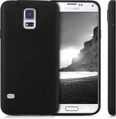 EmpX Telefoonhoesje - Back Cover - Geschikt Voor Samsung Galaxy S5 Mini - Zwart