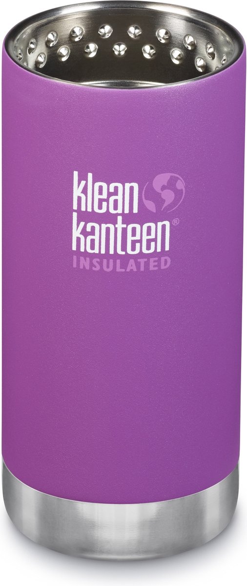 Klean Kanteen Thermos beker voor school en onderweg- 355 ml - Berry Bright Matte – foto 2