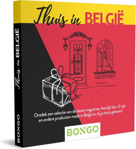Bongo Bon - Thuis in België Cadeaubon - Cadeaukaart cadeau voor man of  vrouw | 80... | bol