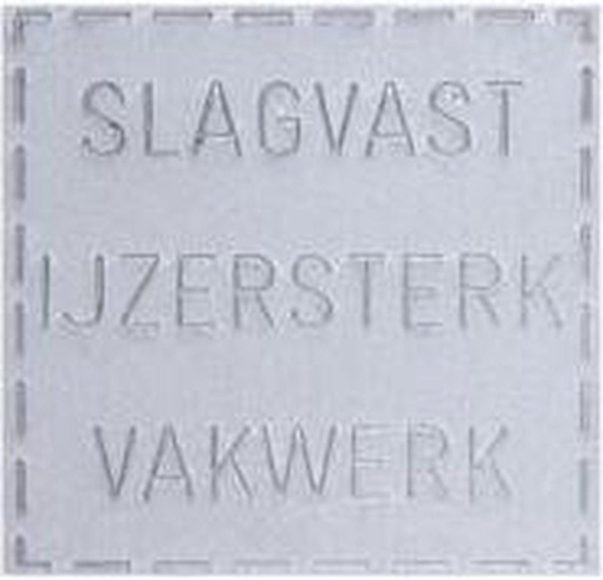 Slagstempel | Posta HRC59 | 25x25x100mm | met handbeschermer | Met uw ontwe