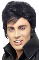 Perruque Elvis Presley ™ pour homme - Perruque déguisée - Taille unique