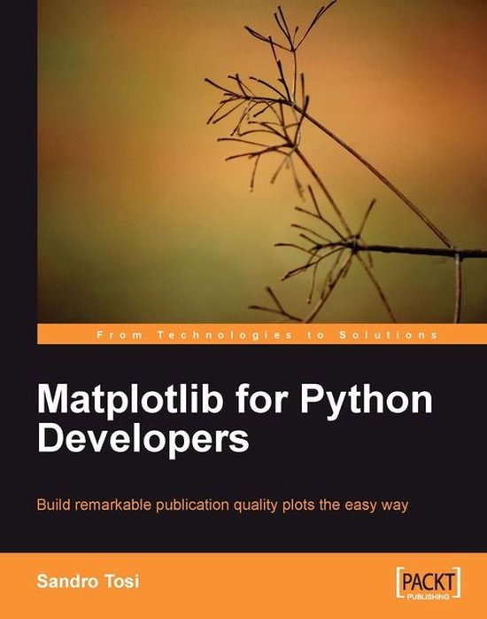 Matplotlib for Python Developers - cover