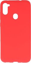 Wicked Narwal | Color TPU Hoesje voor Samsung Samsung Galaxy A11 Rood