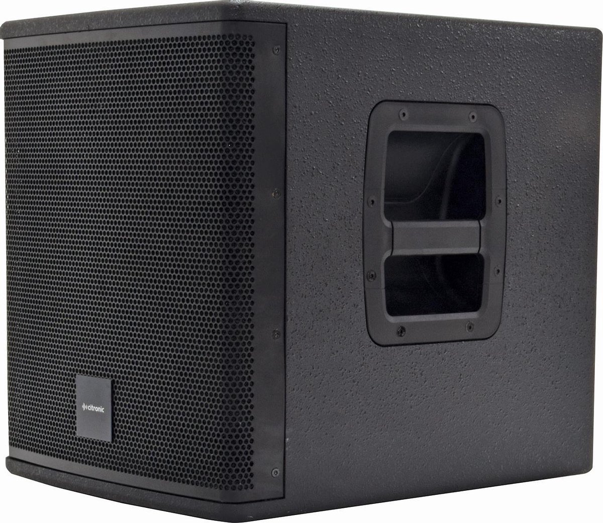 Citronic 178.120UK subwoofer 300 W Actieve subwoofer Zwart