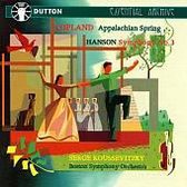 Copland: Appalachian Spring Suite, etc; Hanson /Koussevitsky