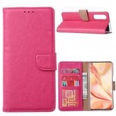 Xssive Hoesje voor Oppo Find X2 Neo - Book Case - Pink