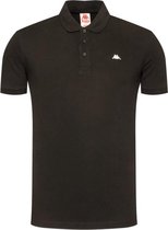 Kappa Hakon Polo Shirt 308012-19-4006, Mannen, Zwart, t-shirt, maat: M EU