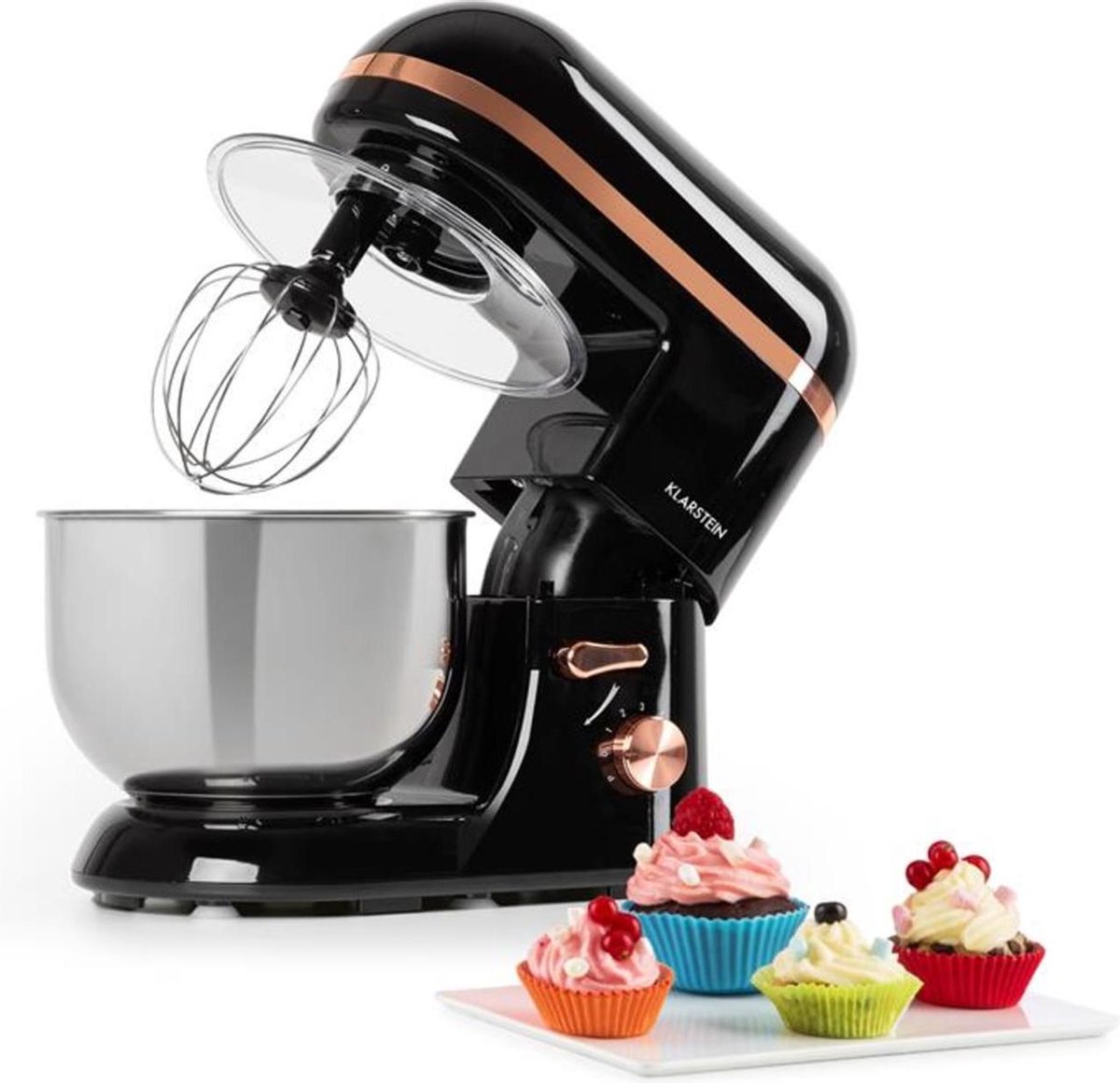 Bella Elegance - Keukenmachine - 1300W - 5 liter - Zwart