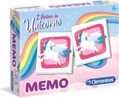 Clementoni - Memo Pocket Eenhoorn - Educatief spel