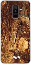 6F hoesje - geschikt voor Samsung Galaxy A6 Plus (2018) -  Transparant TPU Case - Lets go Gold #ffffff