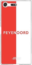Sony Xperia XZ Premium Hoesje Transparant TPU Case - Feyenoord - met opdruk