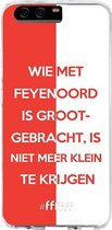 Huawei P10 Hoesje Transparant TPU Case - Feyenoord - Grootgebracht