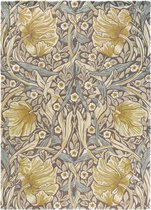 Morris & Co - Pimpernel bullrush 28808 Vloerkleed - 170x240 cm - Rechthoekig - Laagpolig Tapijt - Klassiek, Landelijk - Meerkleurig