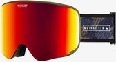 Quiksilver Switchback goggle military olive gps point / red chrome