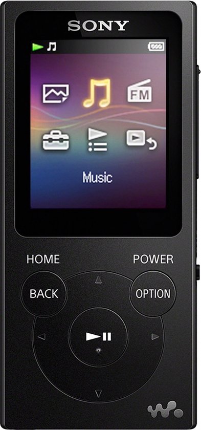 Sony Walkman NW-E394 Lecteur MP3 8 Go Noir | bol.com