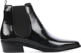 Mace Vrouwen Leren     Chelsea boots / Laarzen / Damesschoenen M1028 - Antraciet - Maat 36