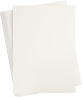 Gekleurd Karton, A2, 420x594 mm, 180 gr, off-white, 100 vel/ 1 doos | Knutselpapier | Knutselkarton