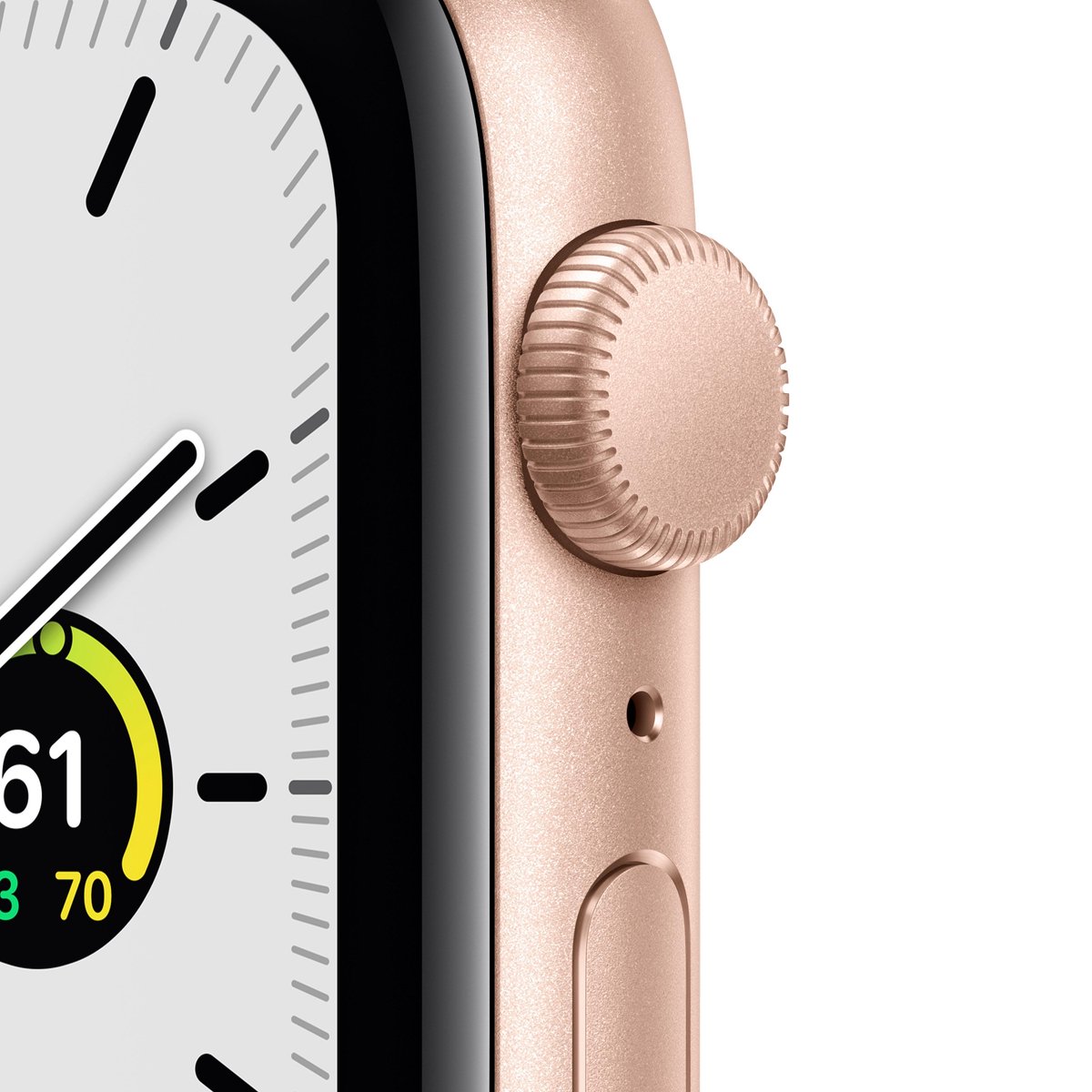 Apple Watch SE - Smartwatch - 44mm - Goudkleurig | bol.com