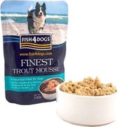 Fish4Dogs Finest Mousse - Trout - 6x 100 gram