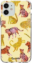 Casetastic Apple iPhone 12 Mini Hoesje - Softcover Hoesje met Design - Wild Cats Print