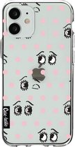 Casetastic Apple iPhone 12 Mini Hoesje - Softcover Hoesje met Design - Eyes On You Print