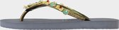 Uzurii Dreams Jade dames slippers, Silver, maat: 37/38